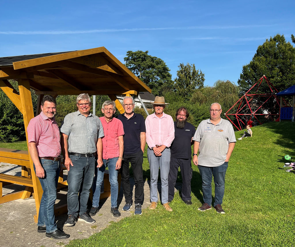 Spielplatz in Lindau mit neuer Sitzgruppe