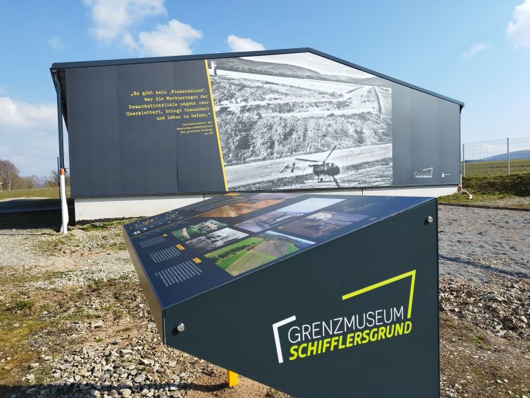 Neugestalteter Besuchsauftakt Im Grenzmuseum Schifflersgrund Neugestalteter Besuchsauftakt Im Grenzmuseum Schifflersgrund