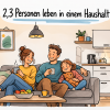 Im Landkreis Eichsfeld leben durchschnittlich 2,3 Personen in einem Haushalt