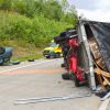 Pkw überschlägt sich auf A38 bei Heiligenstadt